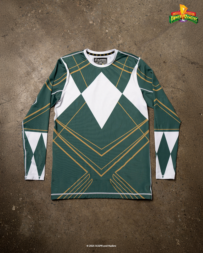 Green Ranger Compression Long Sleeve
