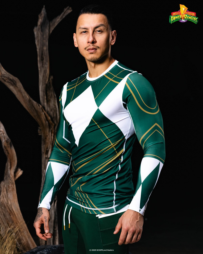 Green Ranger Compression Long Sleeve
