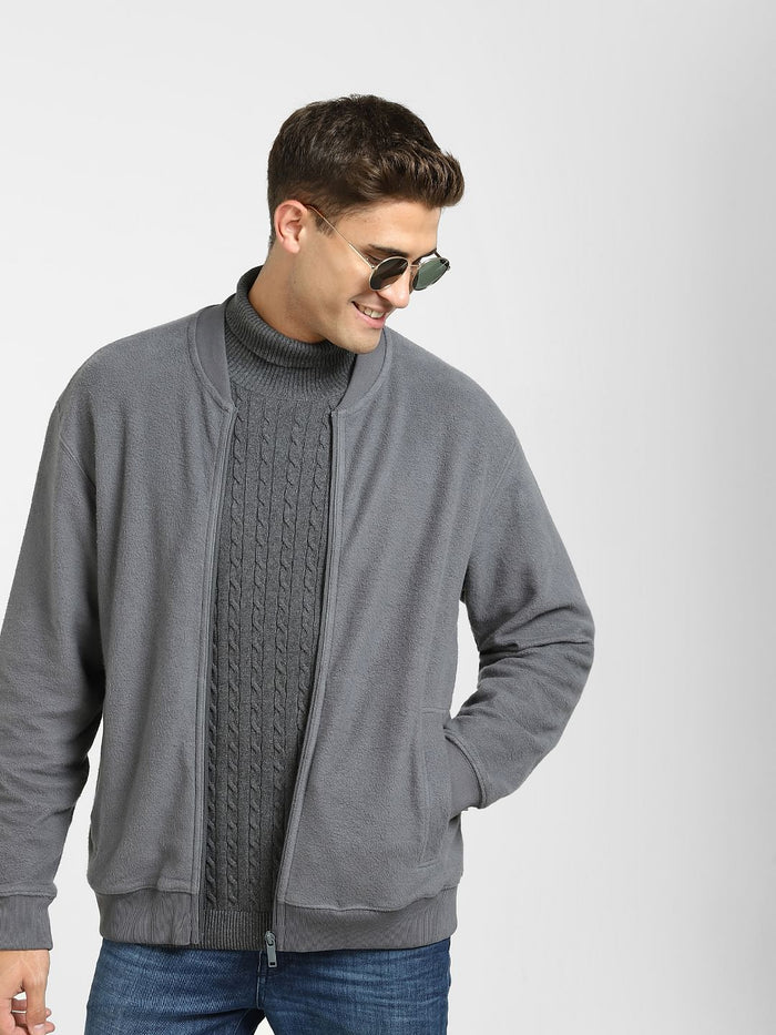 Grey Sweat Jacket