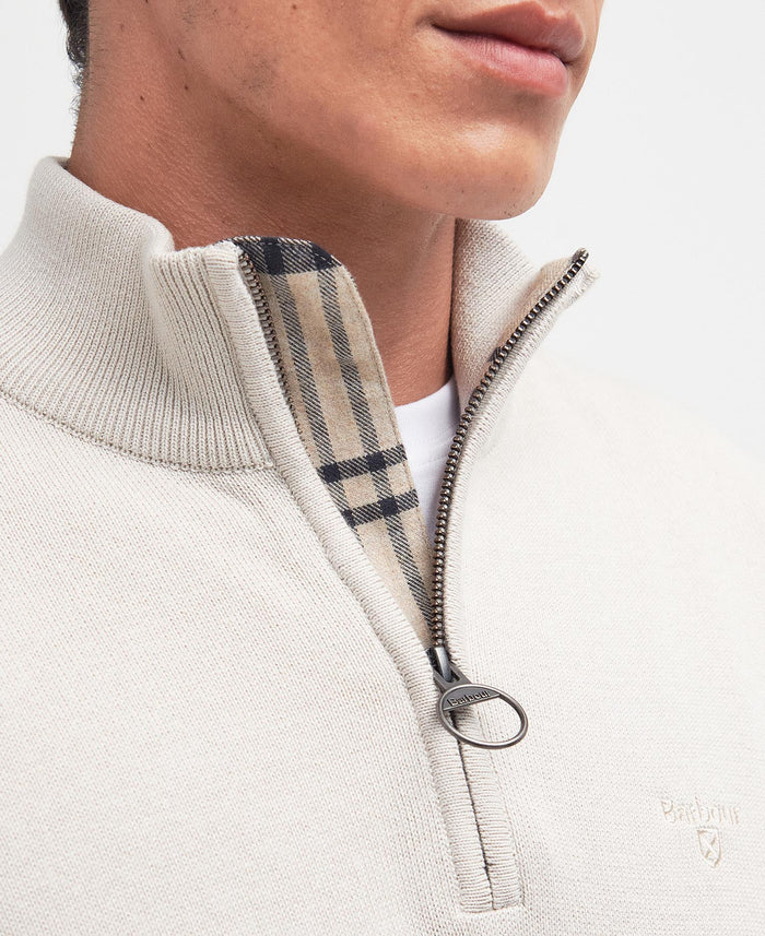 Half Zip Jumper in Mist