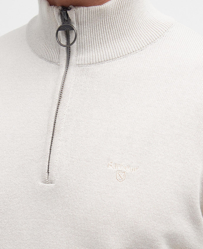 Half Zip Jumper in Mist