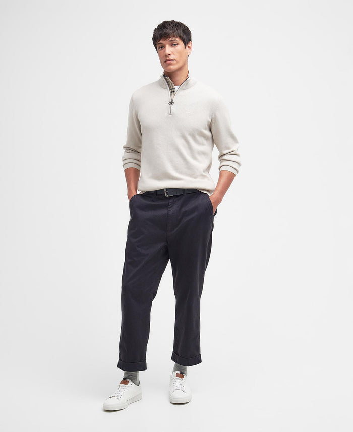 Half Zip Jumper in Mist