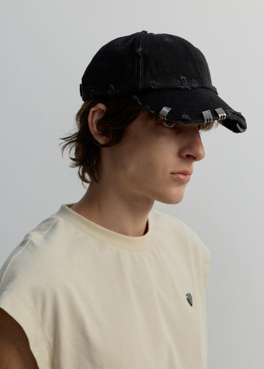 HARDWARE DISTRESSED CAP