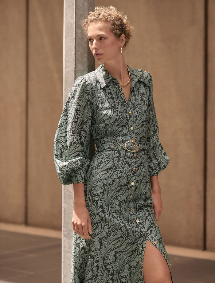 Hazel Shirt Midi Dress Forever New