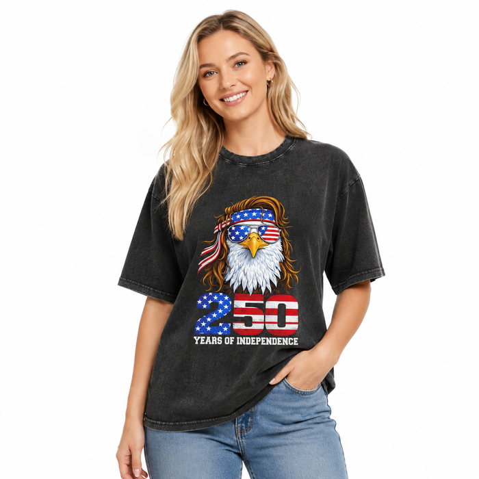 Unisex printed cotton t shirt with a relaxed retro fit, pre-washed feel and 230 GSM fabric for comfortable casual summer wear