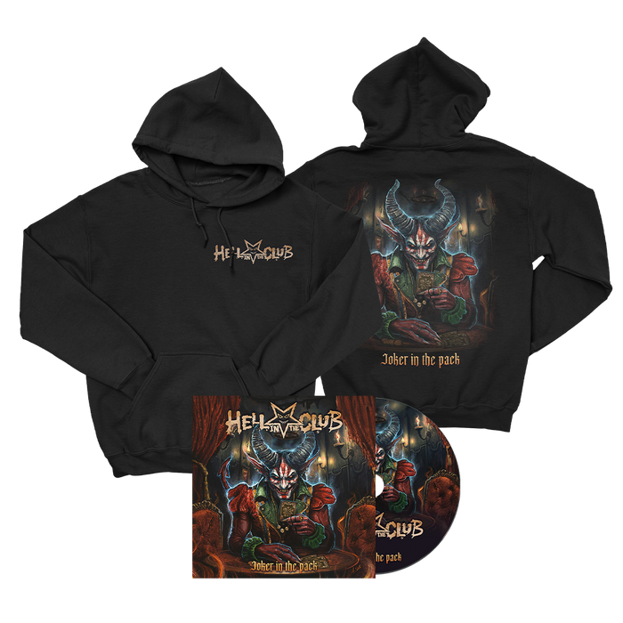 Hell In the Club - Joker In The Pack - CD + Hoodie
