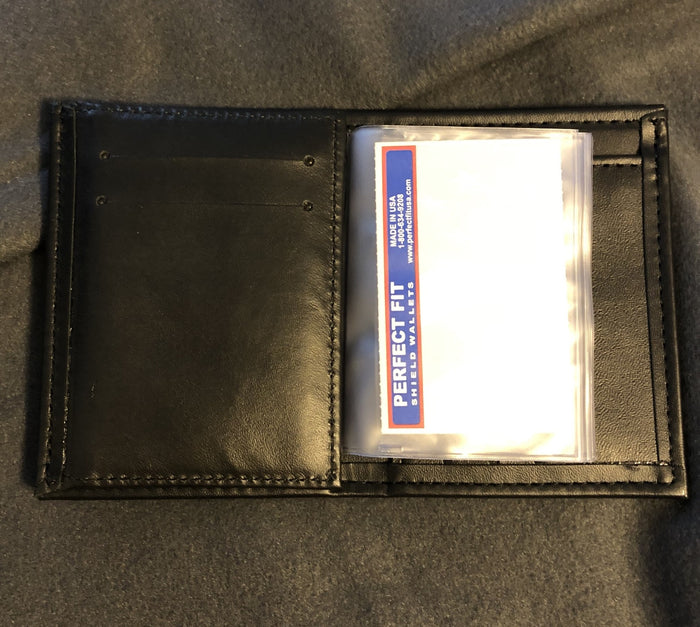 Hidden Badge and ID Wallet w/ 6 Credit Card Slots (RF Blocking)