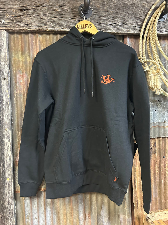 Hooey John Wayne Logo in Black/Red/White
