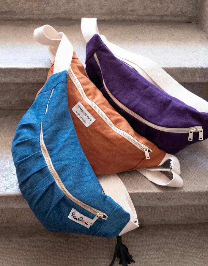 Ikabanana Bum Bag Fanny Pack Sewing Pattern, Ikatee
