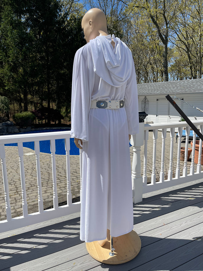 Space Rebel Princess Inspired Cosplay Costume Robe in Velvet with Belt