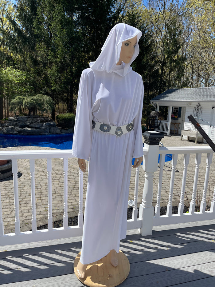 Space Rebel Princess Inspired Cosplay Costume Robe in Velvet with Belt