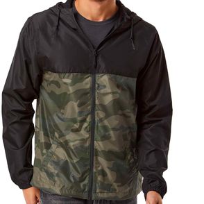 Independent Trading Co. Lightweight Windbreaker Full-Zip Jacket