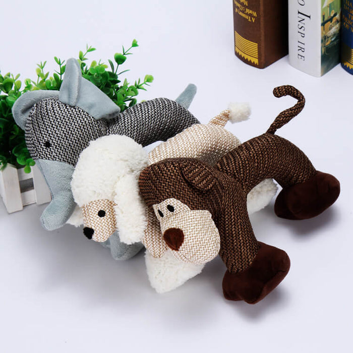 Interactive Squeaky Toys For Bored Dogs | Bite Resistant Gog Toy