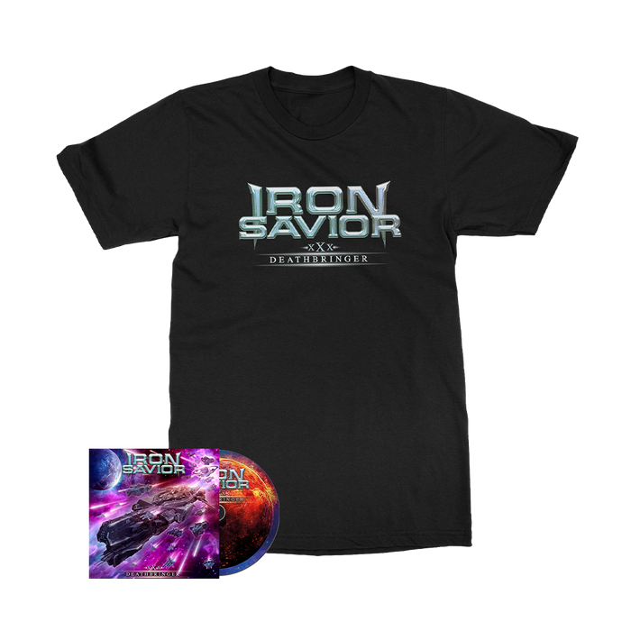 Iron Savior - Deathbringer - CD Merch Bundle