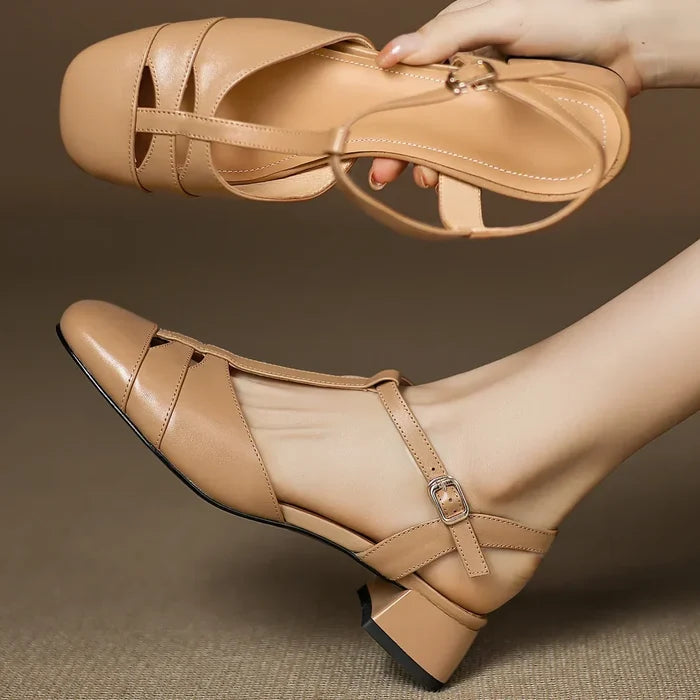 Isabella | Braided Vegan Leather Flats