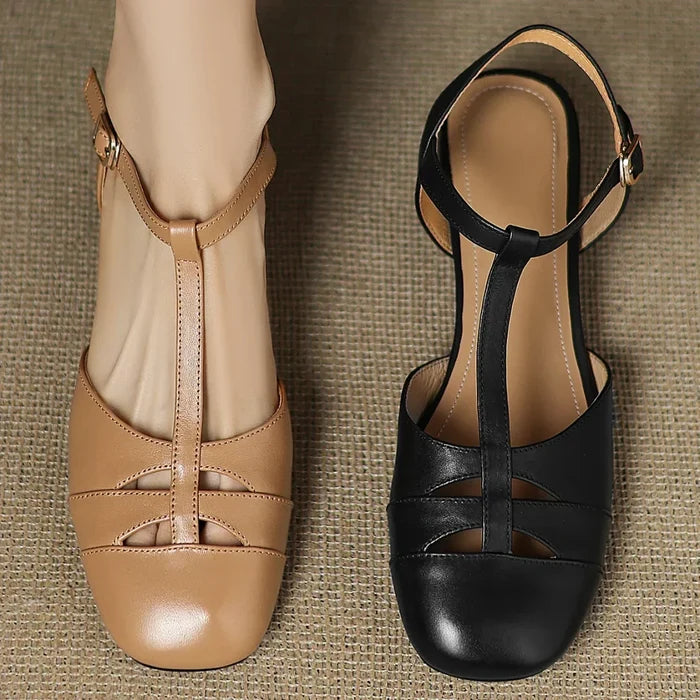 Isabella | Braided Vegan Leather Flats