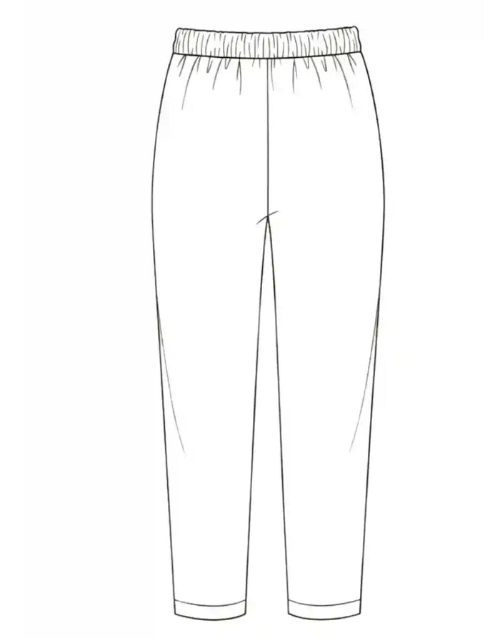 Isabella Trousers Paper Sewing Pattern, Ciao Patterns