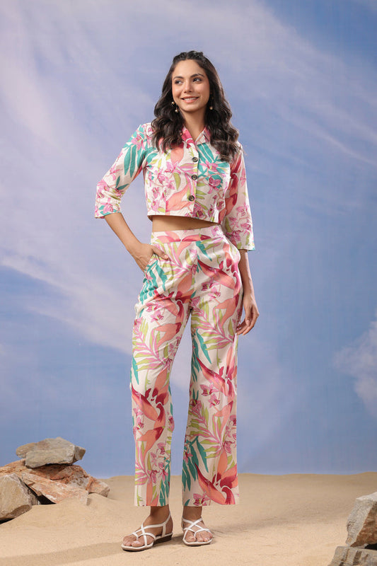Island Escape Cotton Co-ord Set