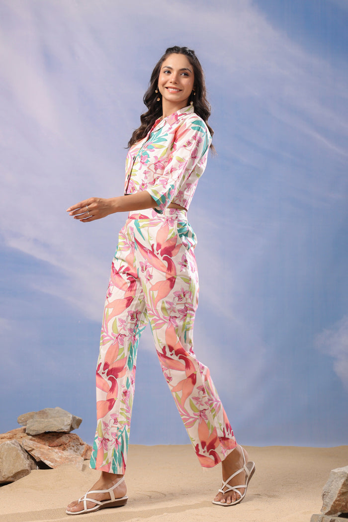 Island Escape Cotton Co-ord Set