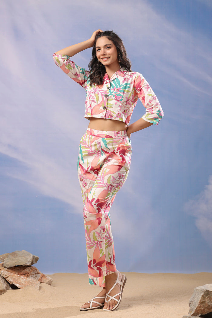 Island Escape Cotton Co-ord Set