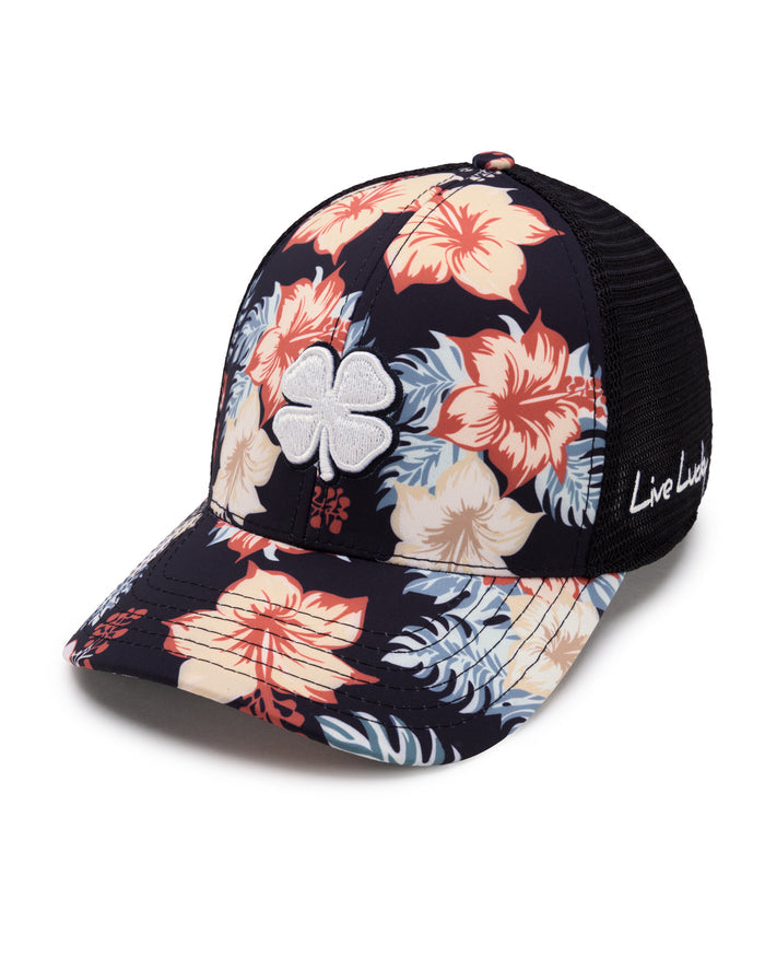 Island Luck 37 - Tropical Mesh Hat