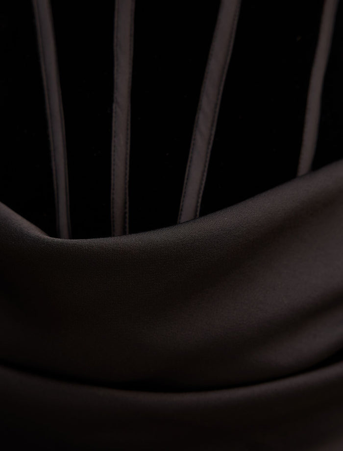 Isra Velvet Corset Maxi Dress Forever New