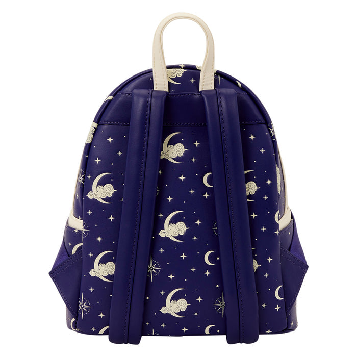 Jack Skellington and Sally Night Sky loungefly mini backpack