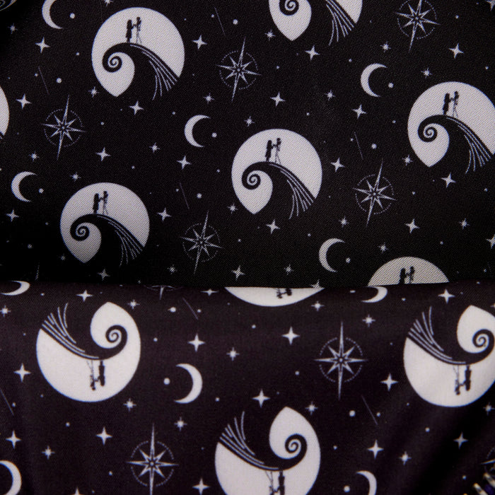 Jack Skellington and Sally Night Sky loungefly mini backpack