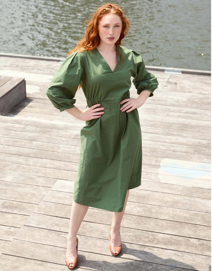 Jamie Dress Paper Sewing Pattern, Atelier Jupe