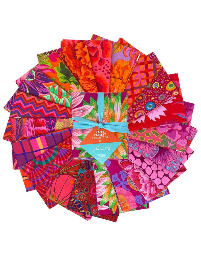 Kaffe Fassett Collective Fat Quarter Bundle (20pcs), Ruby