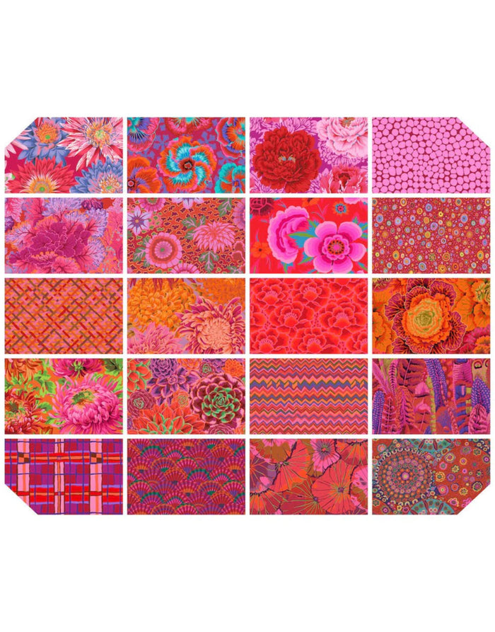 Kaffe Fassett Collective Fat Quarter Bundle (20pcs), Ruby