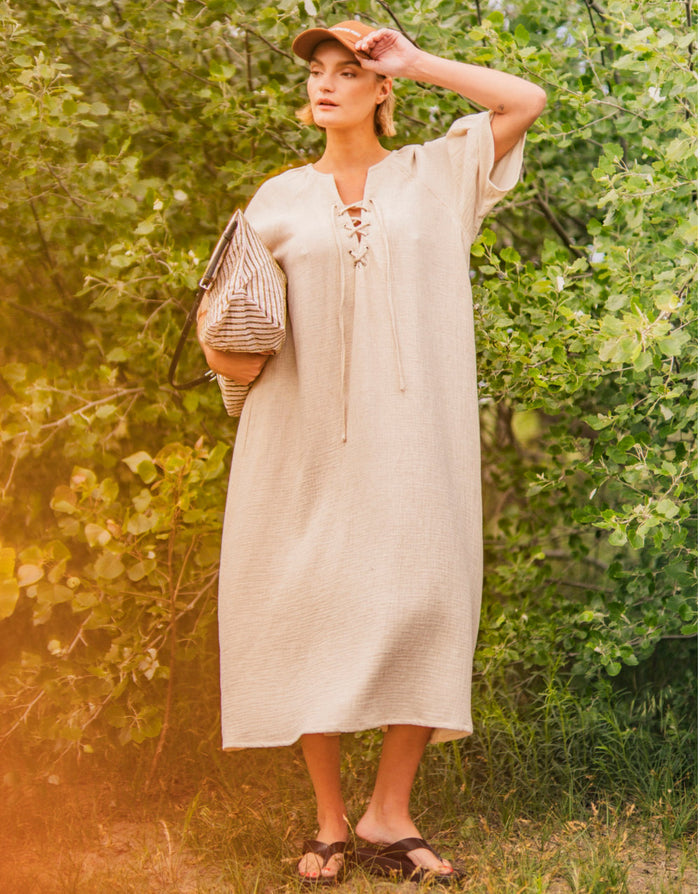 Kaori Dress PDF Immediate Download Sewing Pattern, Fibre Mood