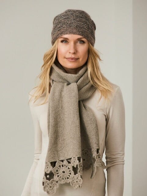 Katrines Scarf, No 2 knitting kit