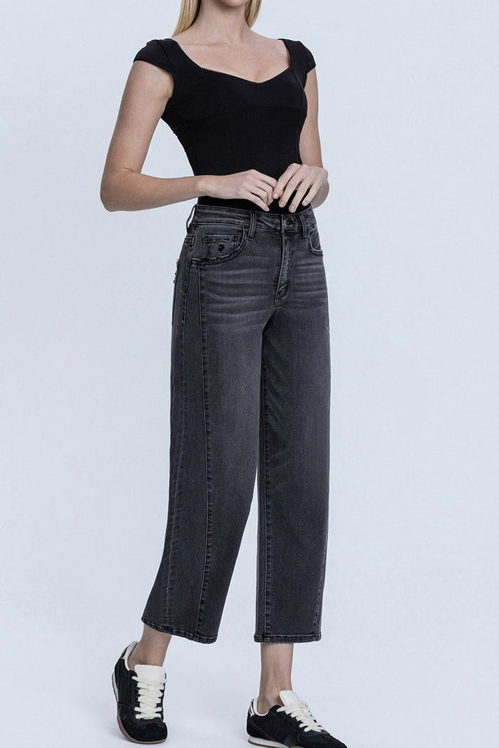 Kayla Super High Rise Barrel Jean