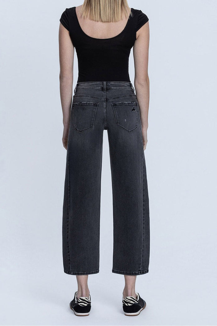Kayla Super High Rise Barrel Jean