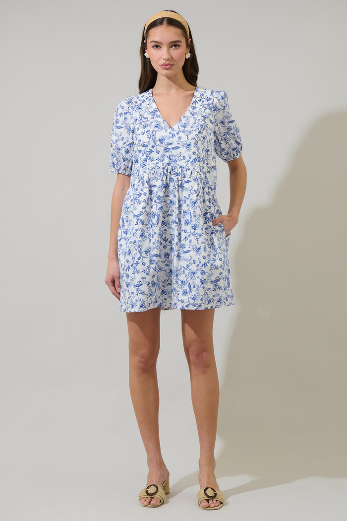 Kearny Floral Jerome Shift Mini Dress