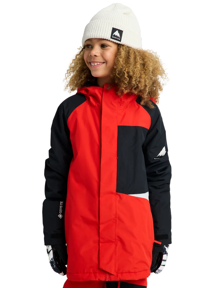 Product image of Kids' Burton Powline GORE-TEX 2L Jacket[Variant:Flame Scarlet / True Black]