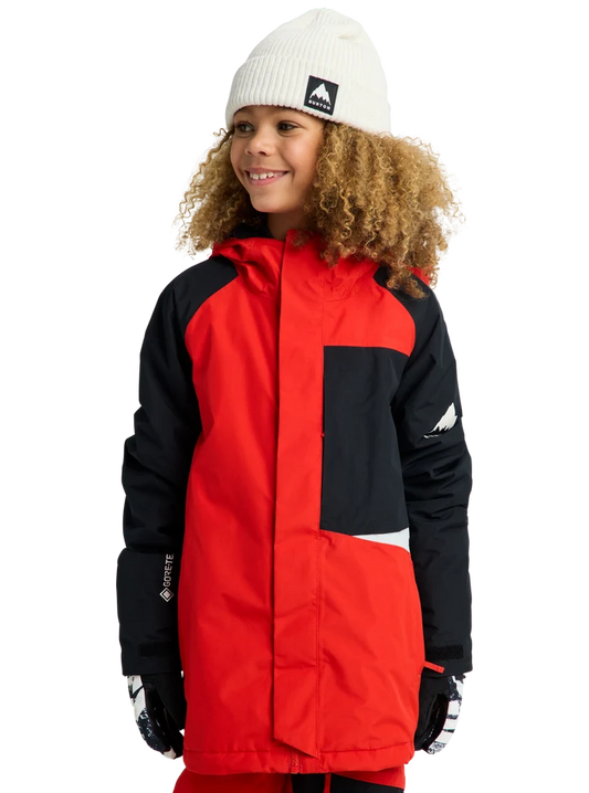 Product image of Kids' Burton Powline GORE-TEX 2L Jacket[Variant:Flame Scarlet / True Black]
