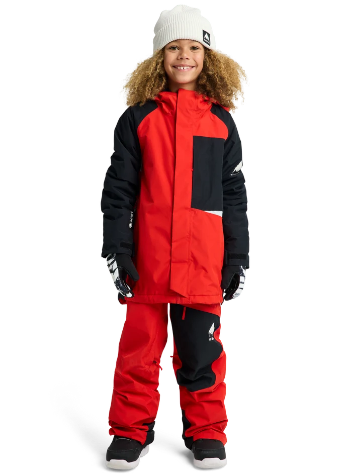 Product image of Kids' Burton Powline GORE-TEX 2L Jacket[Variant:Flame Scarlet / True Black]