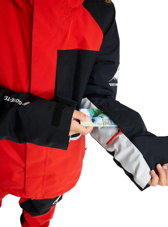 Product image of Kids' Burton Powline GORE-TEX 2L Jacket[Variant:Flame Scarlet / True Black]
