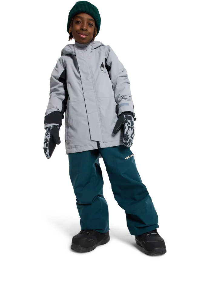 Product image of Kids' Burton Skimmer Jacket[Variant:Silver Sconce / True Black]
