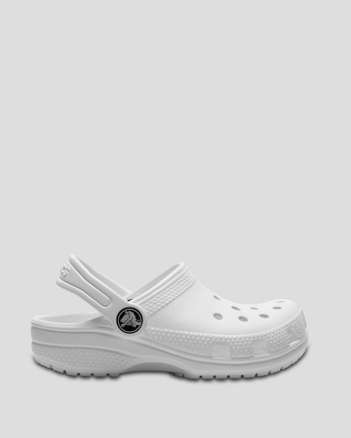 Kids' Classic Clog Crocs  - White