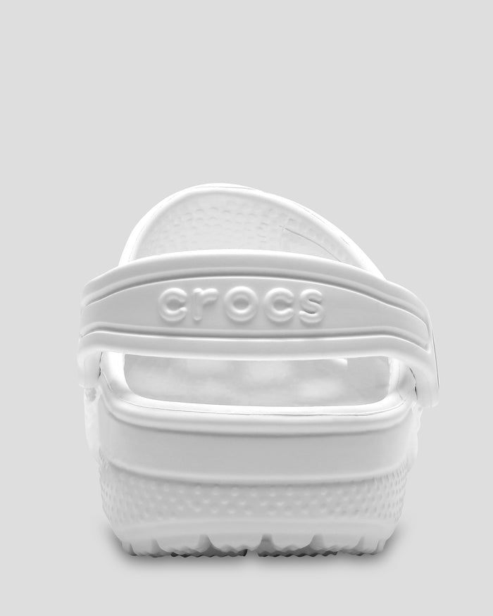 Kids' Classic Clog Crocs  - White