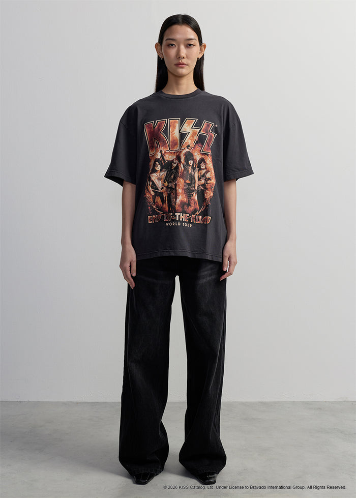 KISS END OF THE ROAD GRAPHIC TEE