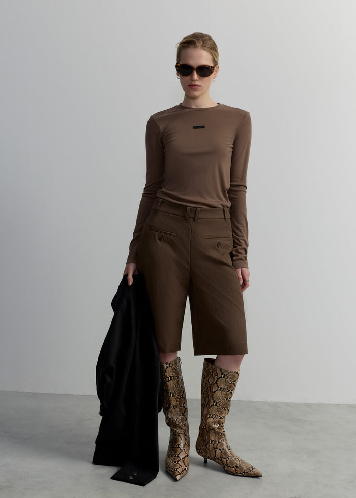 KNEE LENGTH SHORTS