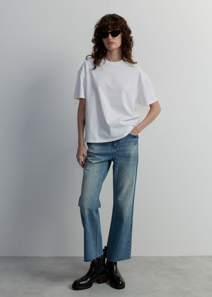 LACE LOGO OVERSIZED TEE