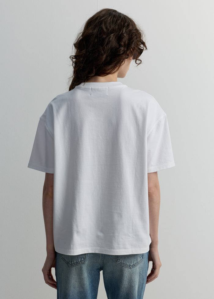 LACE LOGO OVERSIZED TEE