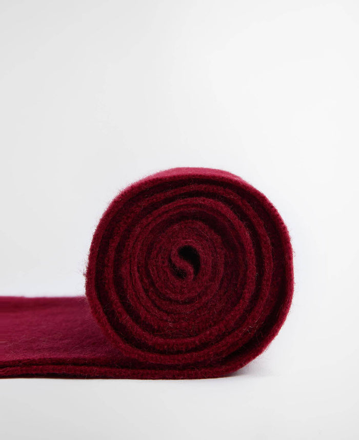 Lambswool Scarf in Burgundy