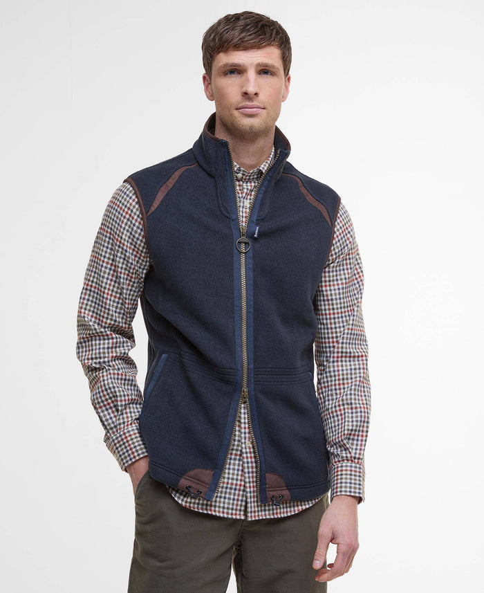 Langdale Fleece Gilet in Navy
