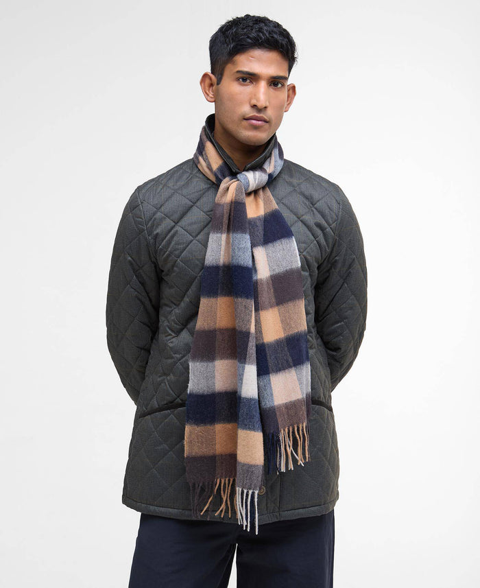 Large Tattersall Scarf in Autumn